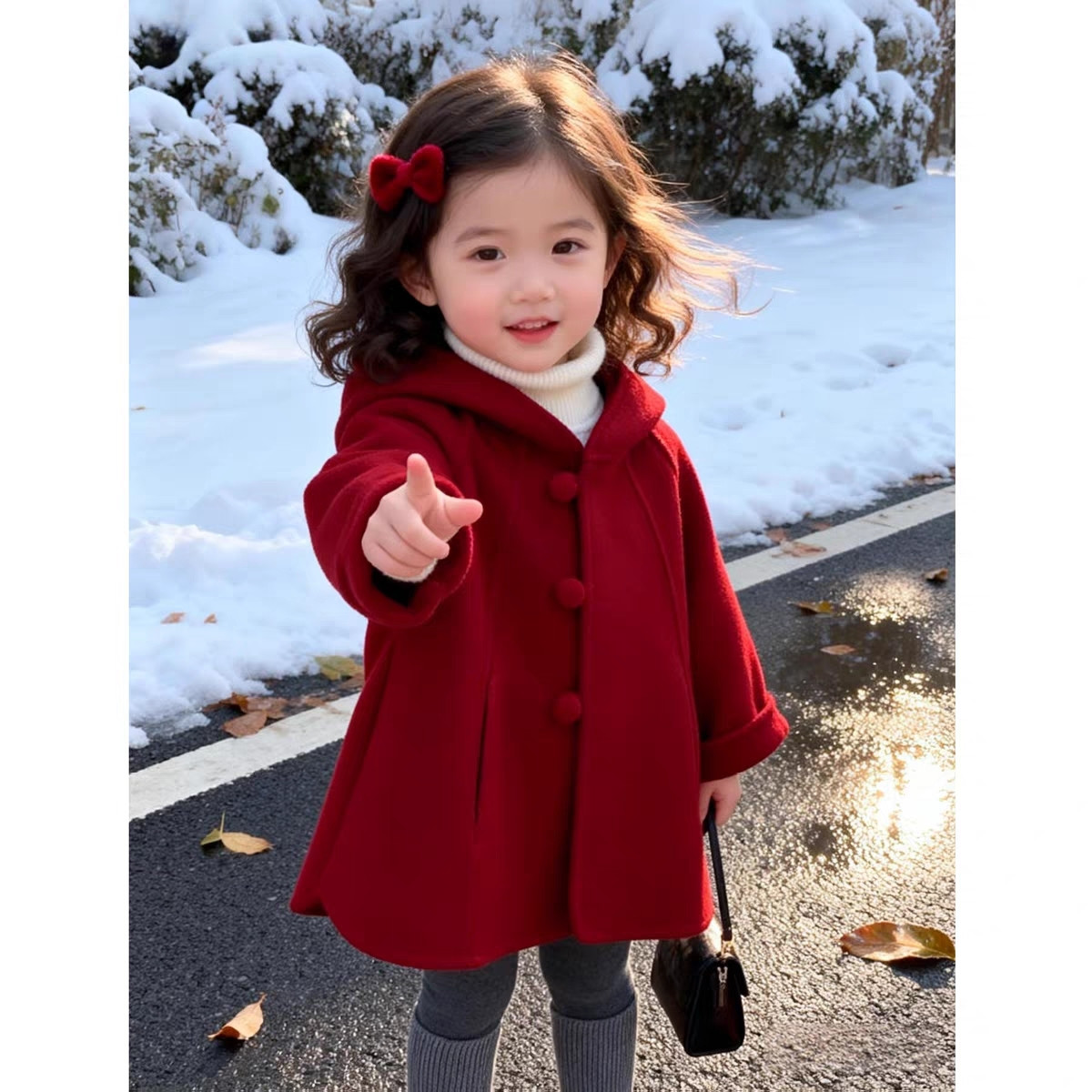 Winter Clothing Baby Girl - Girls Wool Coat Autumn Winter New