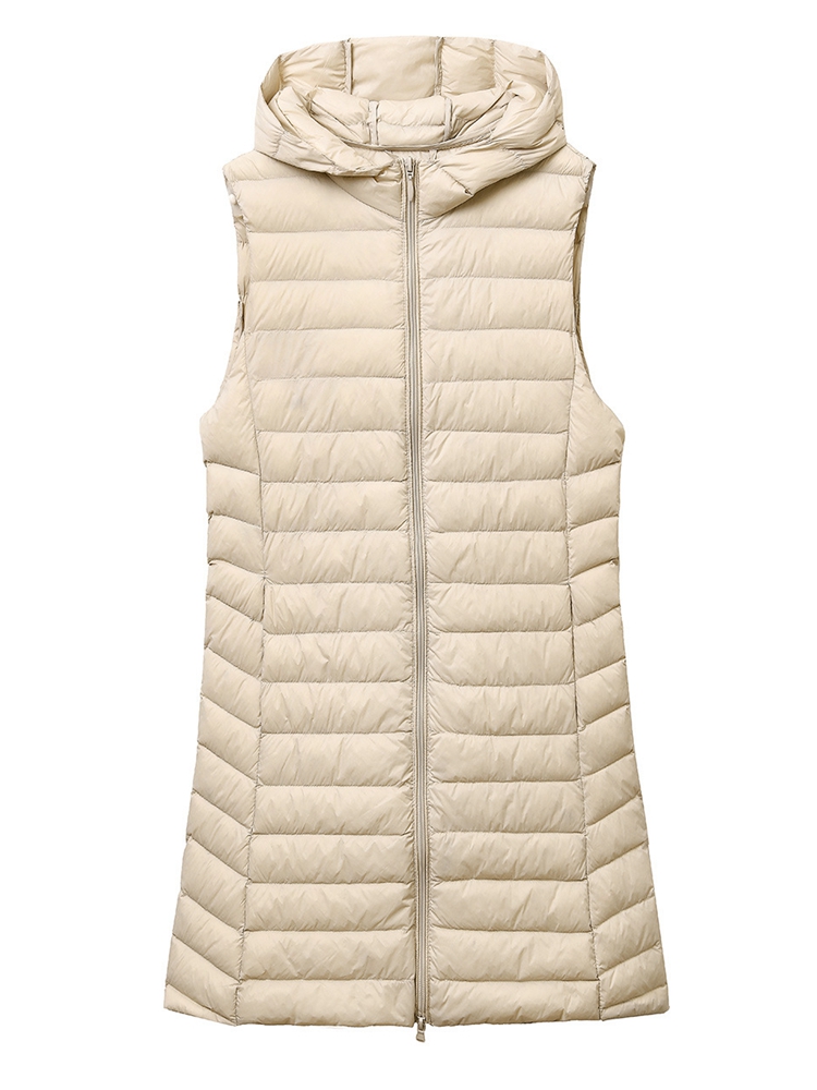 Down Vest Ultralight - NewBang Women Sleeveless Long Waistcoat Autumn
