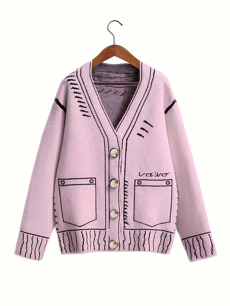 Winter Clothing Clearance Sale - plus Size Women's Button-Up Cardigan Autumn