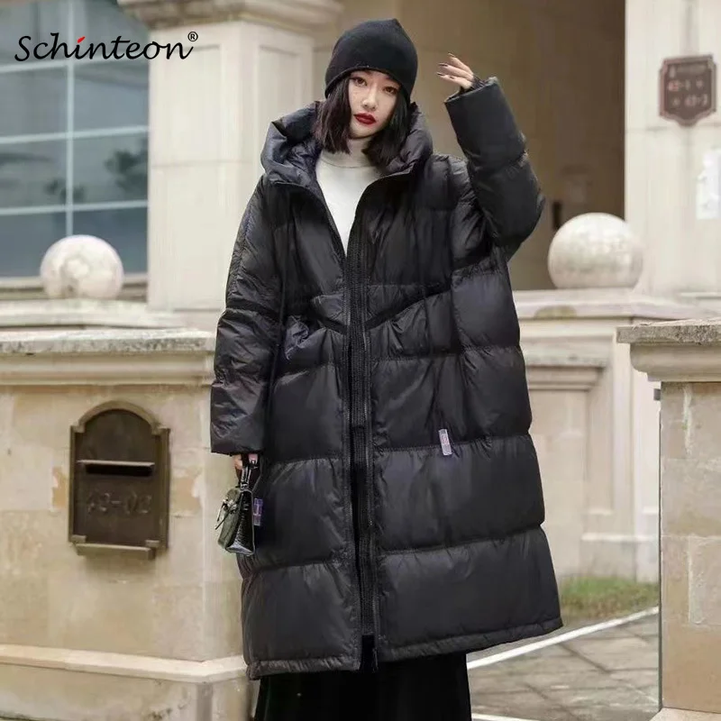 Winter Clothing Clearance Sale - Schinteon Women White Duck Down Jacket