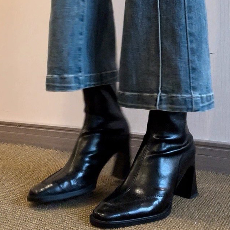 Winter Clothing Clearance Sale - High Heels Women’s Ankle Boots Fashion