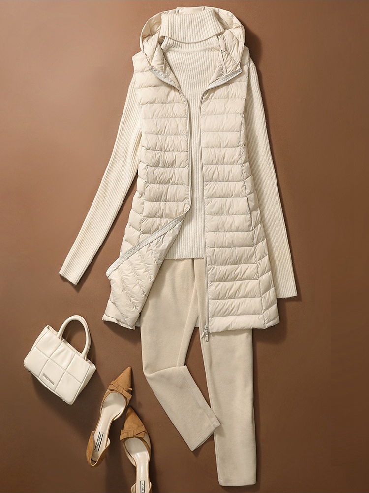 NewBang Women Sleeveless Long  - Down Vest Ultralight 评论和价格