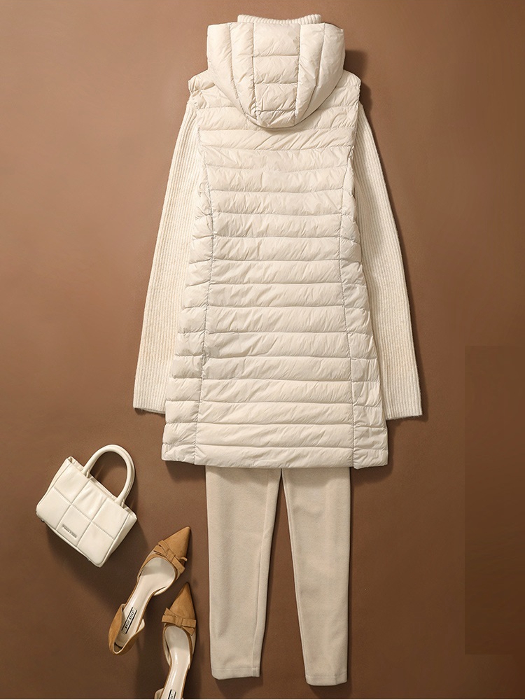 NewBang Women Sleeveless Long  - Down Vest Ultralight 评论和价格
