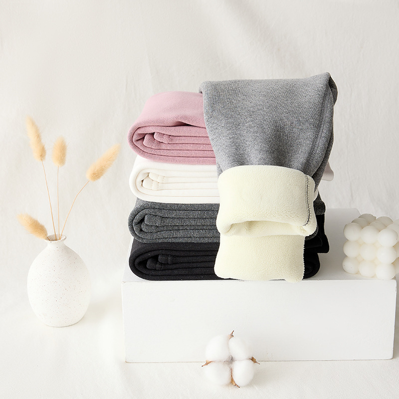 Girls Fleece Lined Cotton Legg - Winter Clothing Baby Girl 评论和价格