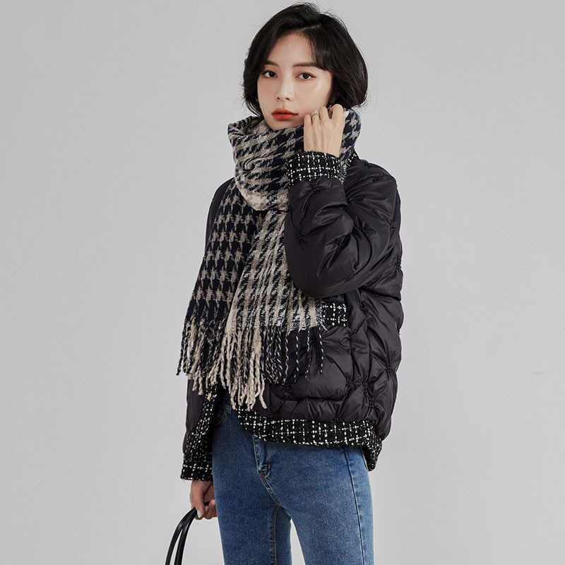 Autumn Winter Down Jacket V-Ne - Winter Clothing Trends 评论和价格