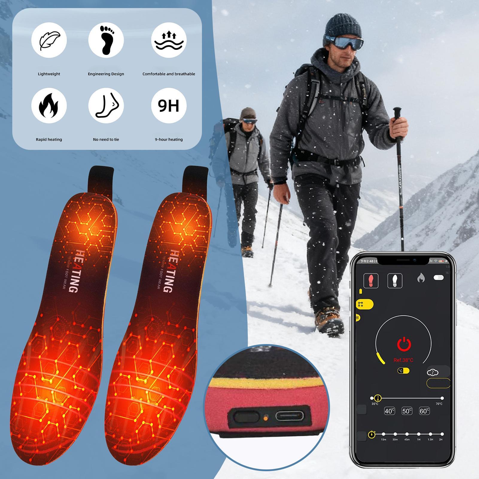 4300mAh Heated Insoles App Con - Heated Insole Rechargeable 评论和价格