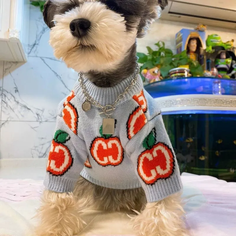 Letter Sweater Pet Dog Clothes - Winter Clothing For Toddlers 评论和价格