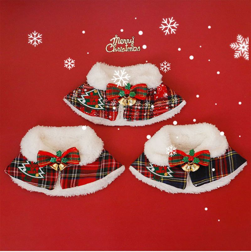 Cat Christmas Cloak Pet New Ye - Winter Clothing Accessories 评论和价格