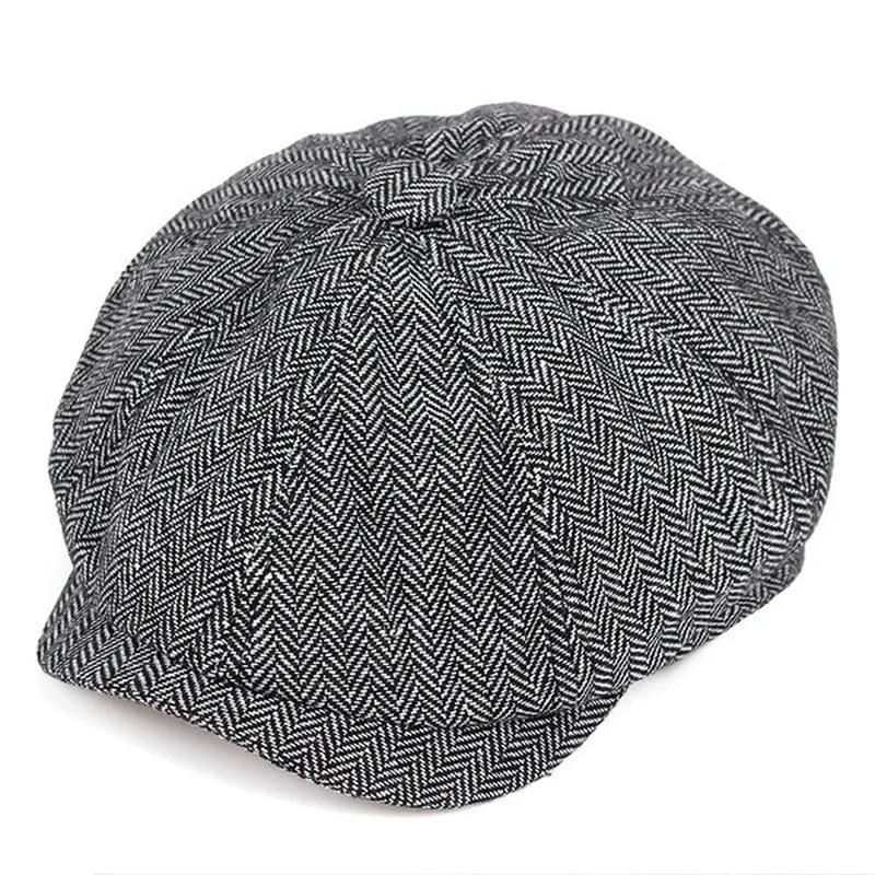 New Men Flat Top Ivy Gatsby Dr - Winter Clothing Accessories 评论和价格
