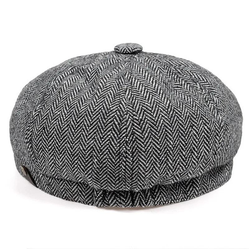 New Men Flat Top Ivy Gatsby Dr - Winter Clothing Accessories 评论和价格
