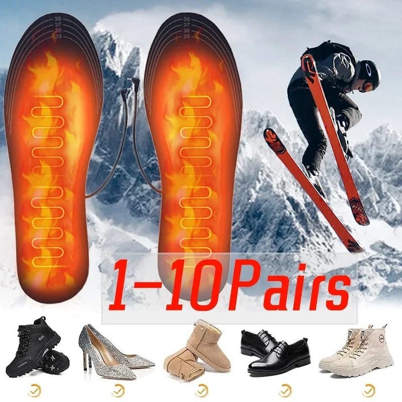 USB Heated Shoe Insoles Electr - Heated Insole Rechargeable 评论和价格