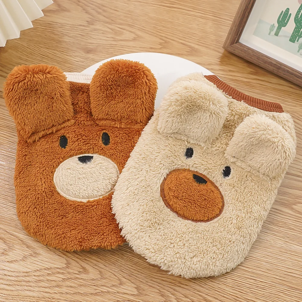 Winter Plush Dog Clothing Warm - Winter Clothing Accessories 评论和价格