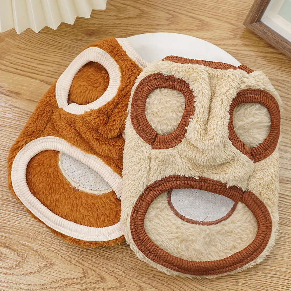 Winter Plush Dog Clothing Warm - Winter Clothing Accessories 评论和价格