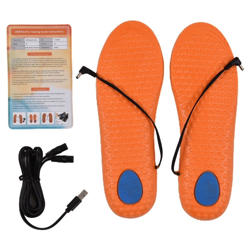 USB Rechargeable Electric Heat - Heated Insole Rechargeable 评论和价格