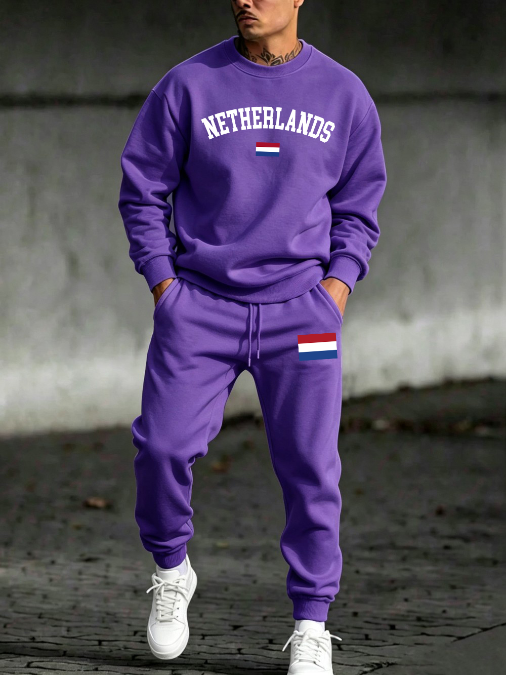 2 Pcs Pullovers Set Mens Nethe - Winter Clothes 评论和价格