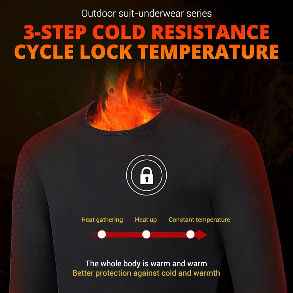 New 52 Areas Heated Underwear  - Winter Clothing Accessories 评论和价格