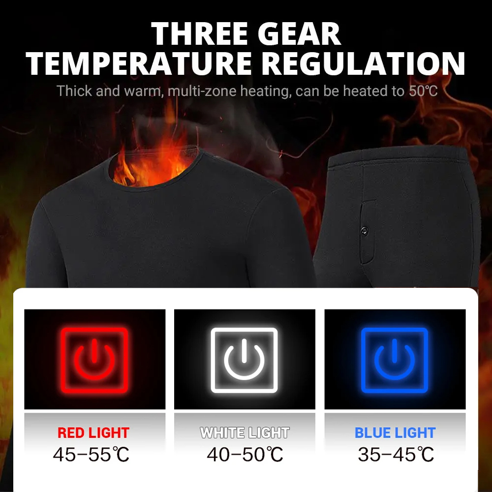 New 52 Areas Heated Underwear  - Winter Clothing Accessories 评论和价格