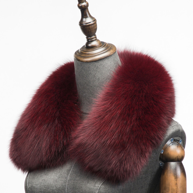 Winter Natural Fox Fur Scarf S - Winter Clothing Clearance Sale 评论和价格