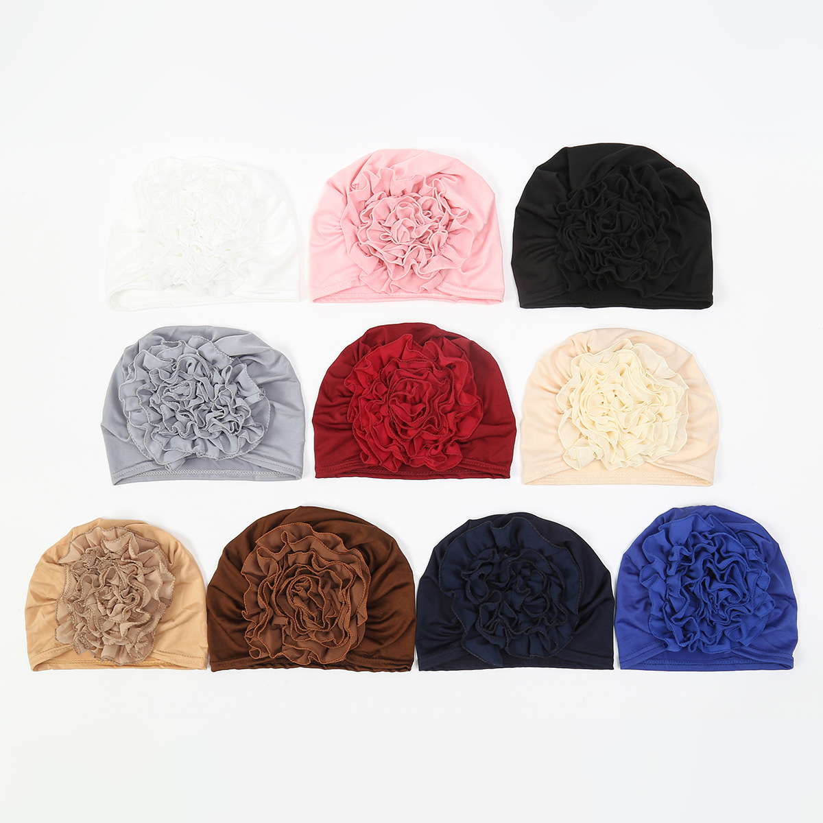 Solid Color Flower Decorated W - Winter Clothing Accessories 评论和价格