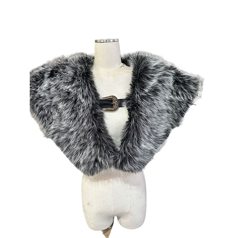 Halloween Fur Collar Winter Cl - Winter Clothing Accessories 评论和价格