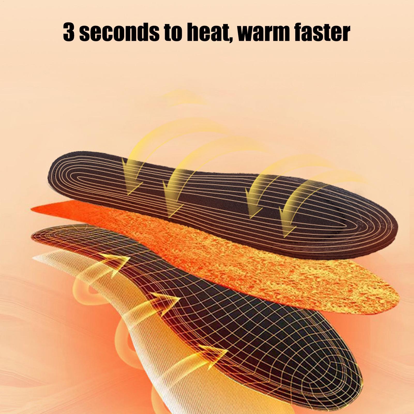 USB Heated Insoles Cuttable Th - Heated Insole Rechargeable 评论和价格