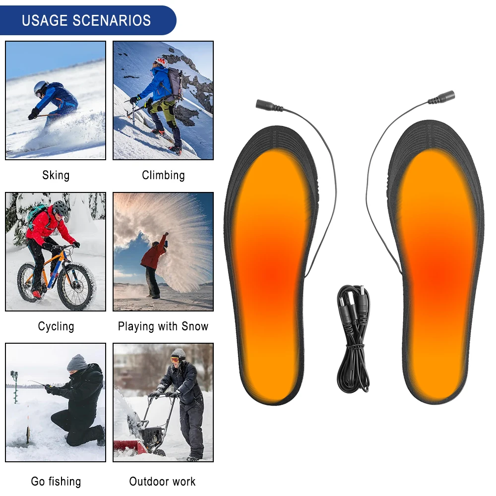 USB Rechargeable Heated Insole - Heated Insole Rechargeable 评论和价格