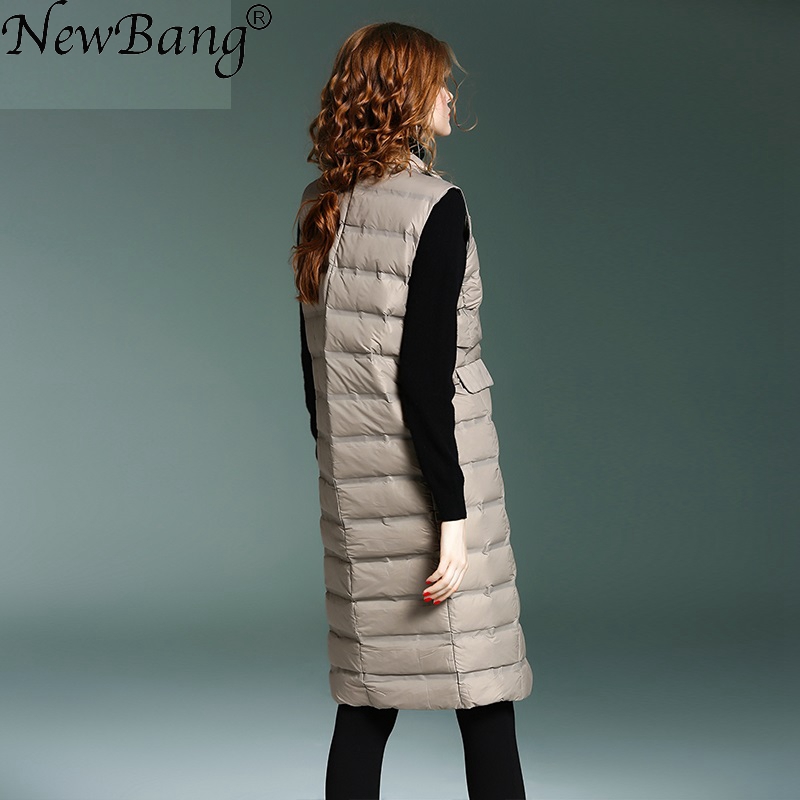 NewBang Brand Women's Long Ves - Down Vest Ultralight 评论和价格