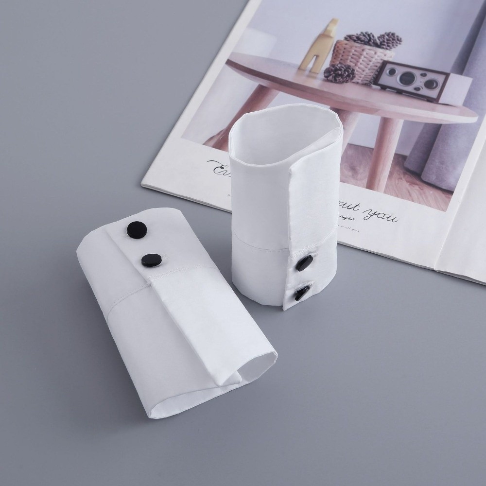 Trend White Fake Cuffs Button  - Winter Clothing Accessories 评论和价格