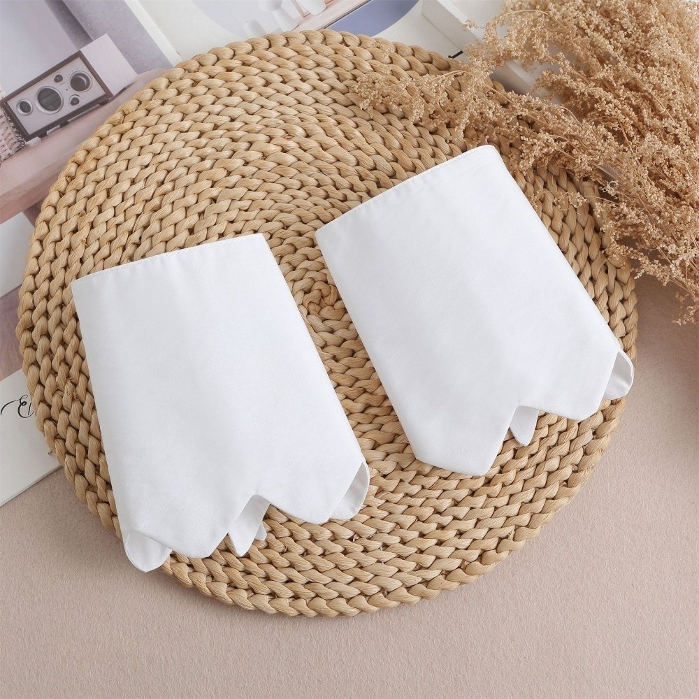 Trend White Fake Cuffs Button  - Winter Clothing Accessories 评论和价格
