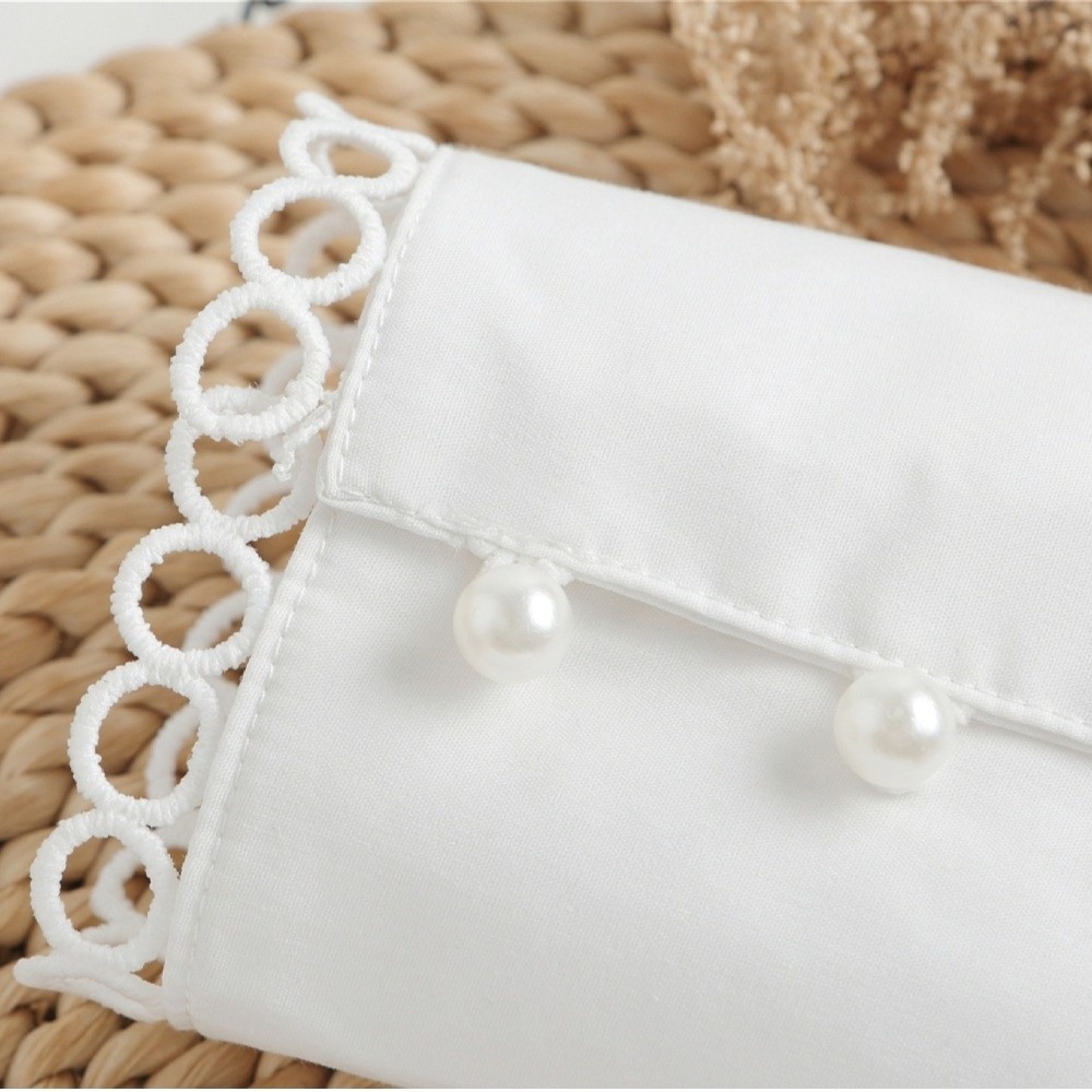 Trend White Fake Cuffs Button  - Winter Clothing Accessories 评论和价格