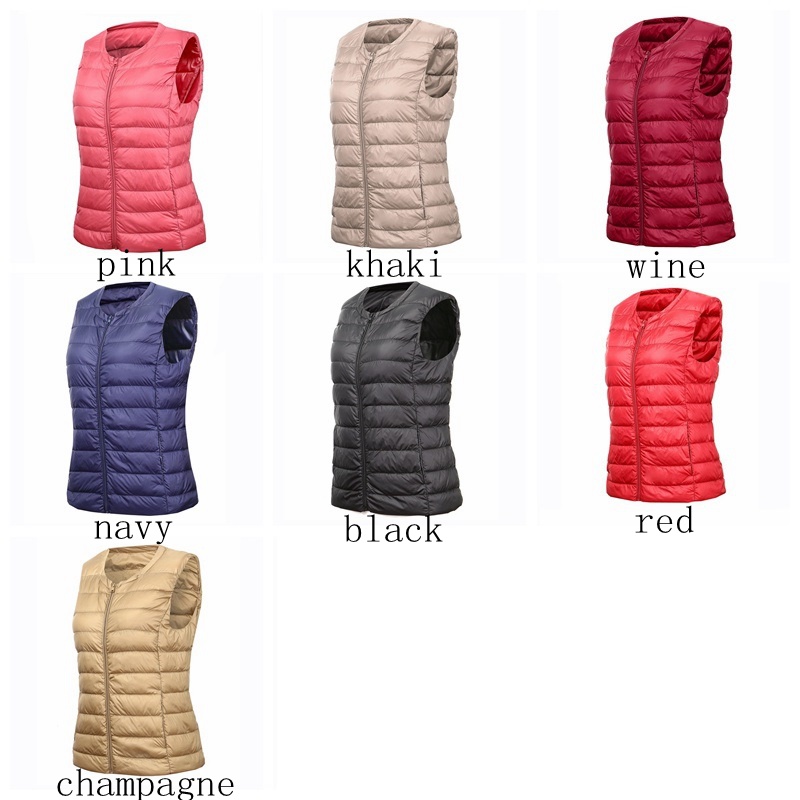 7XL 8XL Large Size Waistcoat W - Down Vest Ultralight 评论和价格