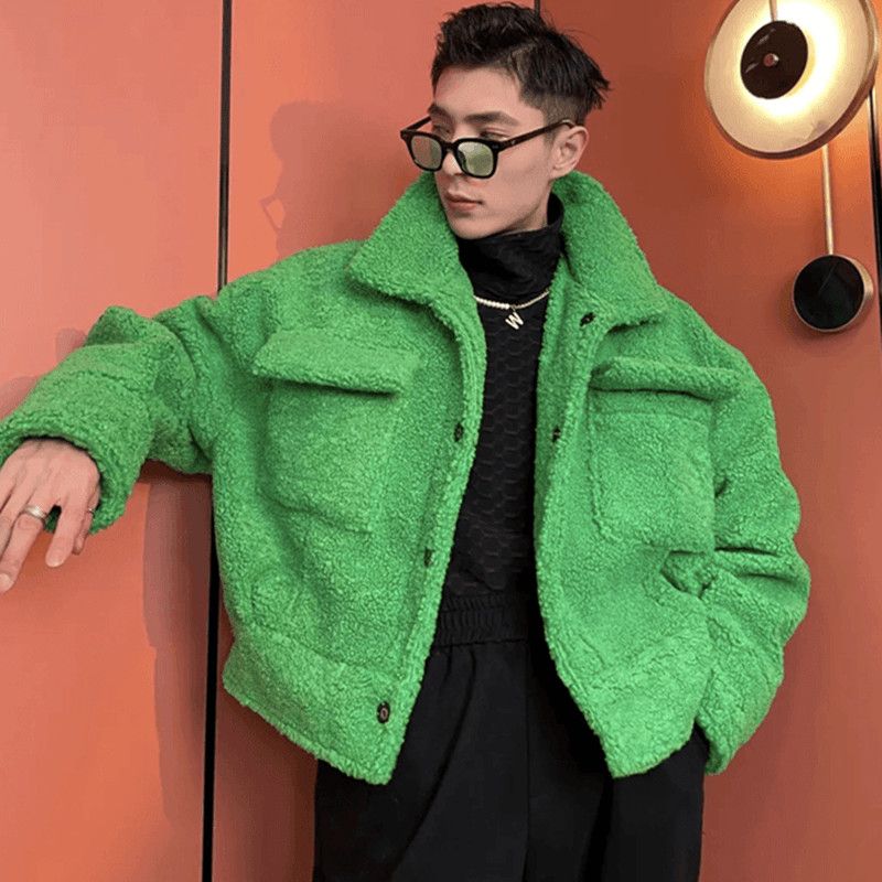 2024 New Men's Lamb Plush Jack - Winter Clothing Trends 评论和价格