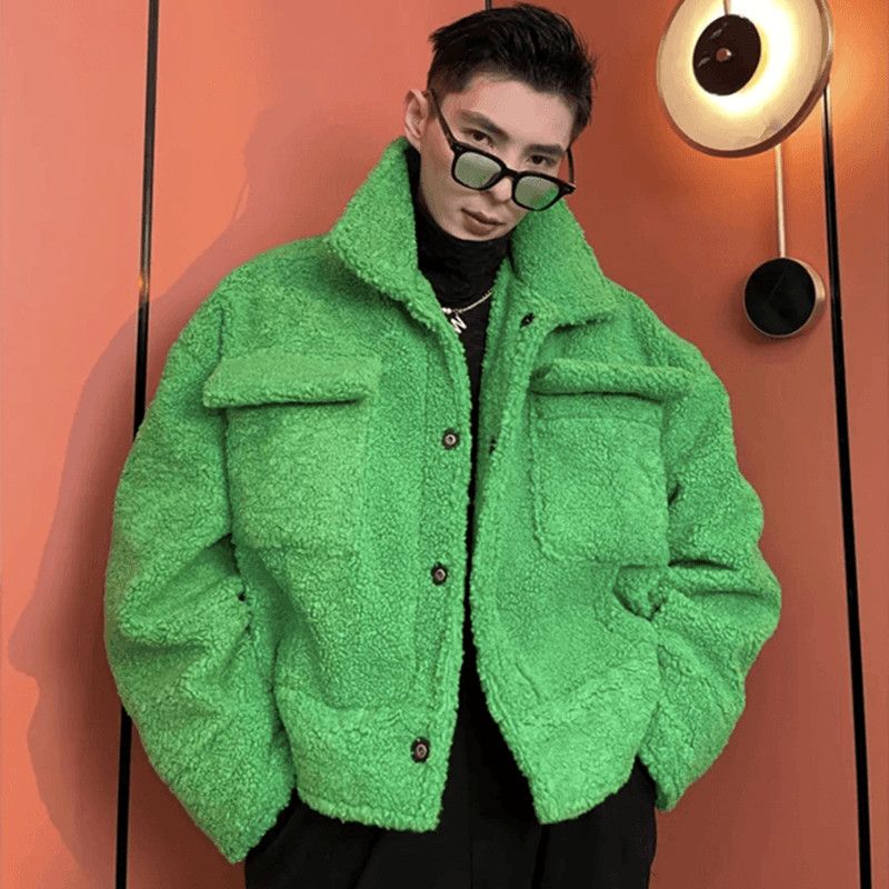2024 New Men's Lamb Plush Jack - Winter Clothing Trends 评论和价格