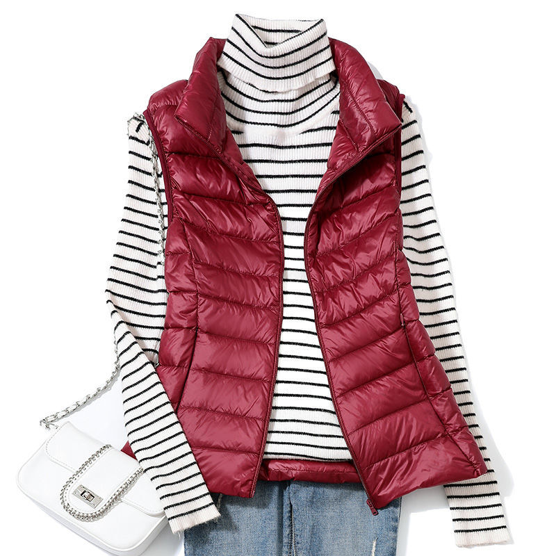 0-10℃ Women Winter Vest Autumn - Down Vest Ultralight 评论和价格