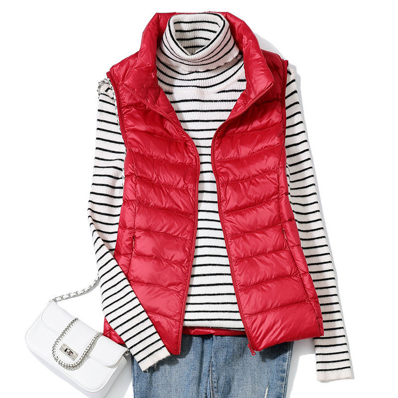 0-10℃ Women Winter Vest Autumn - Down Vest Ultralight 评论和价格