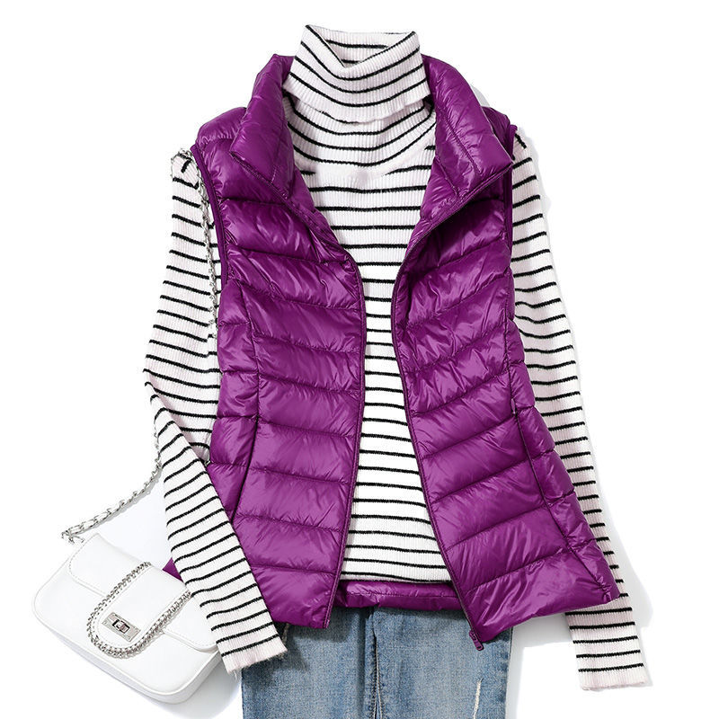 0-10℃ Women Winter Vest Autumn - Down Vest Ultralight 评论和价格