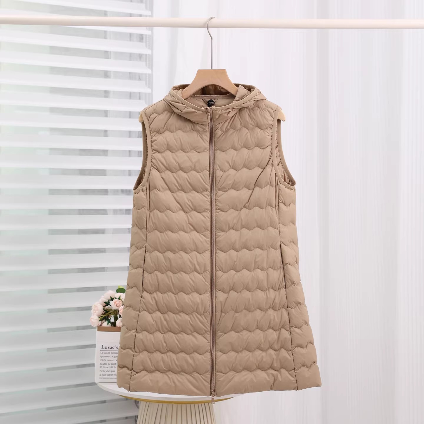 Autumn Winter Sleeveless Hoode - Down Vest Ultralight 评论和价格