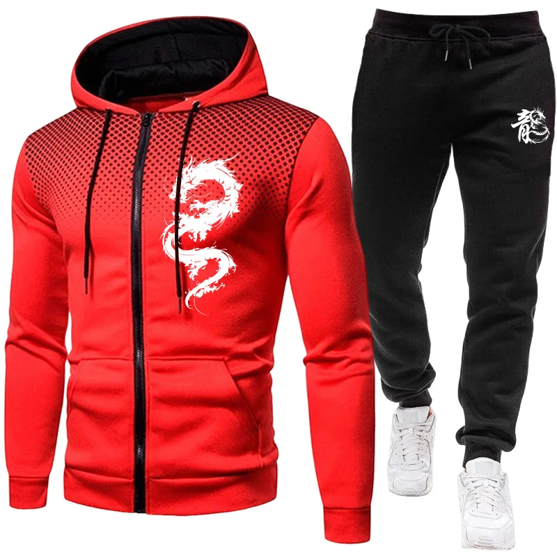 Men's Paris Dragon Pattern Fas - Winter Clothing Fashion 评论和价格