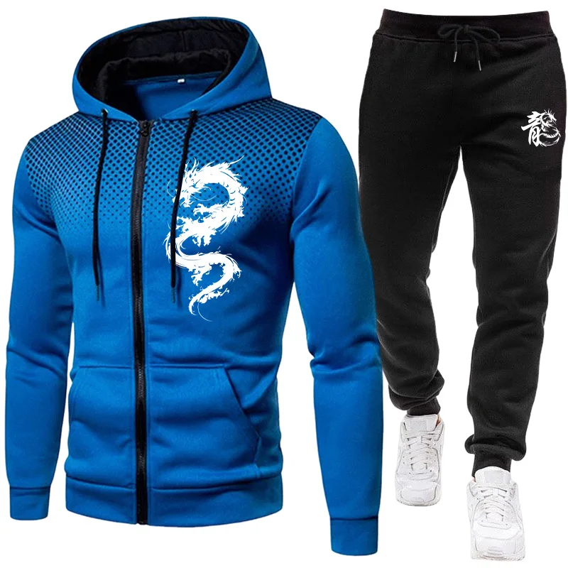 Men's Paris Dragon Pattern Fas - Winter Clothing Fashion 评论和价格