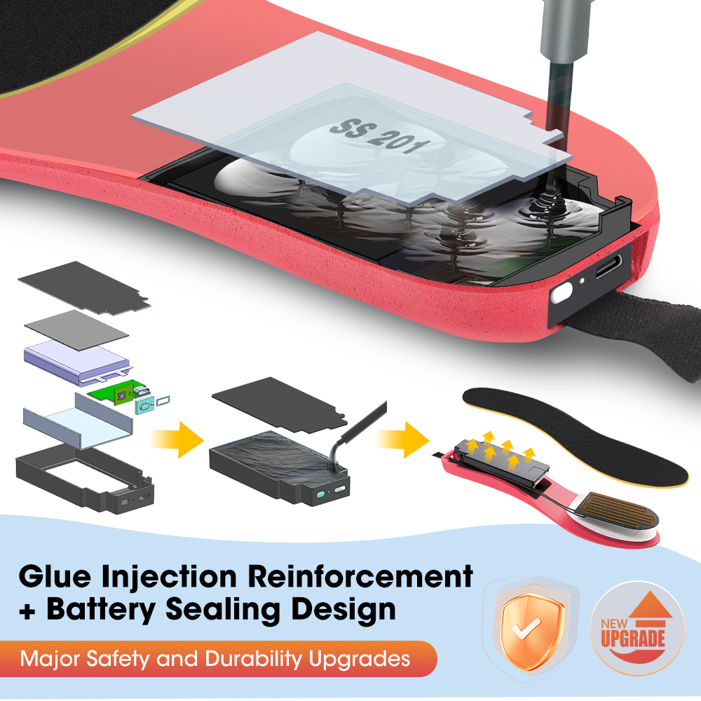 APP Control Smart Heated Insol - Heated Insole Rechargeable 评论和价格
