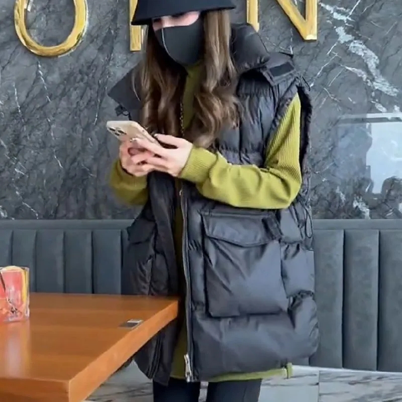 Women Winter Down Cotton Vest  - Down Vest Ultralight 评论和价格