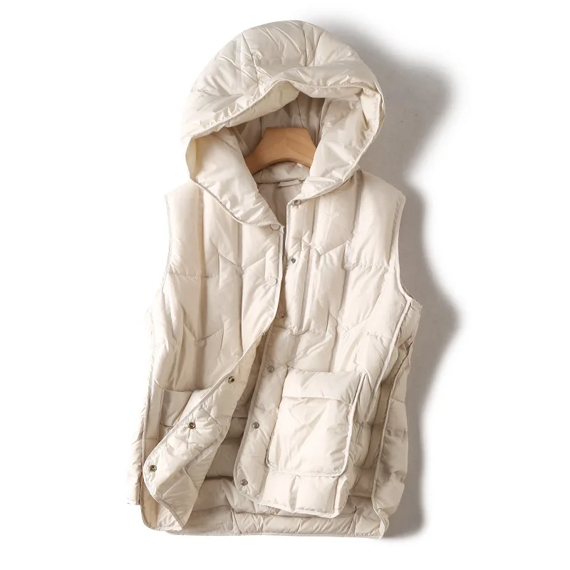 2025 New 90%  White Duck Down  - Down Vest Ultralight 评论和价格