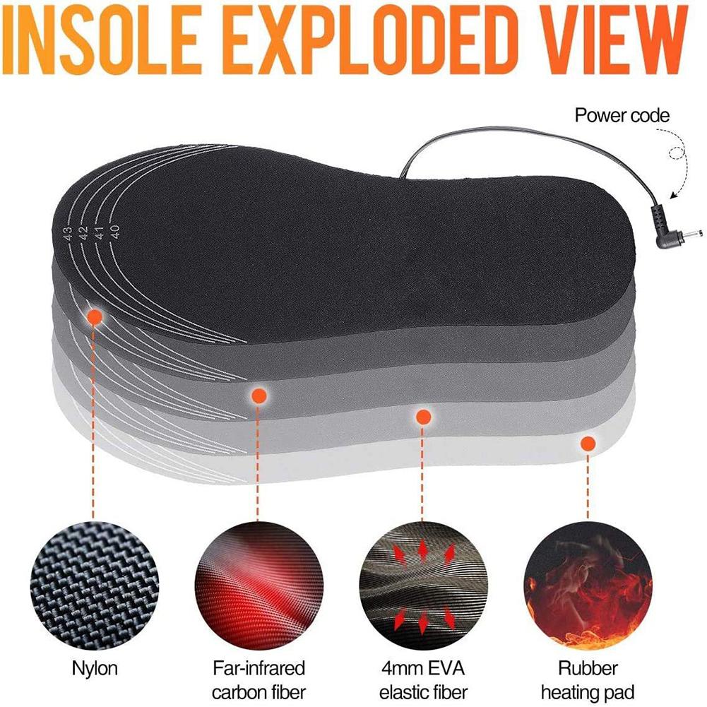 USB Rechargeable Heated Insole - Heated Insole Rechargeable 评论和价格