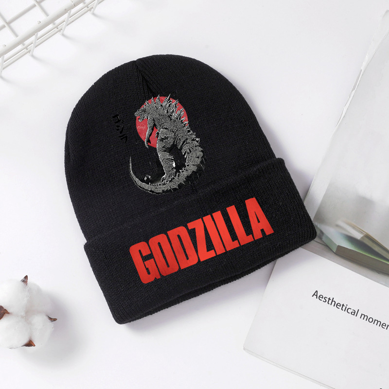 Godzilla Knitted Hat Winter Sp - Winter Clothing Boys 评论和价格