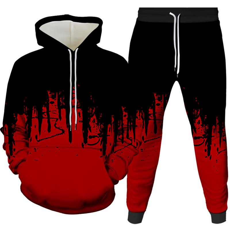 Ink Painting 3D Printed Hoodie - Winter Clothing Fashion 评论和价格